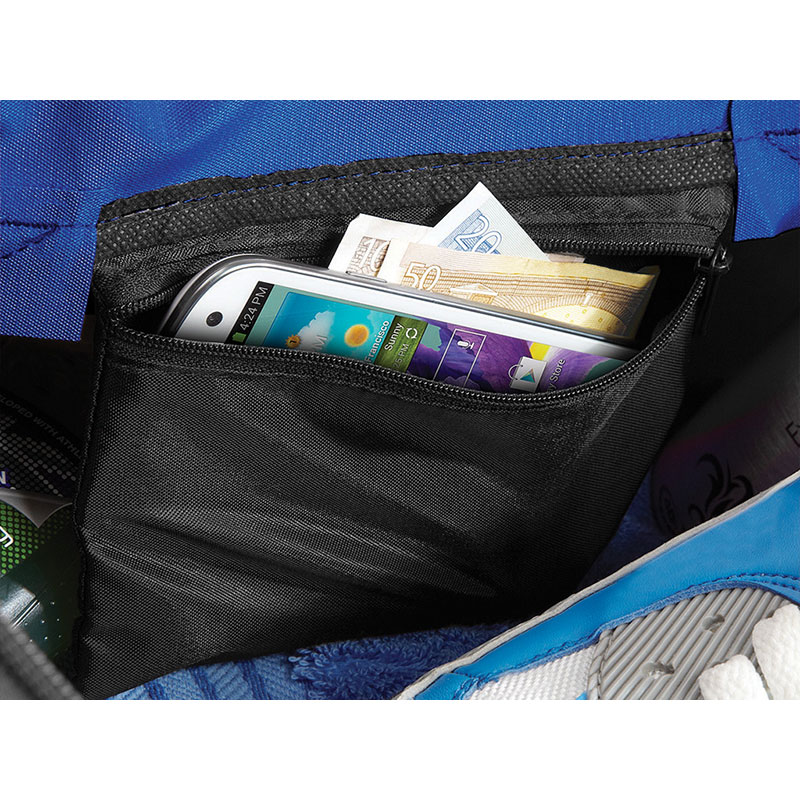 Sporttasche in helles königsblau als Werbegeschenk (Abbildung 5)