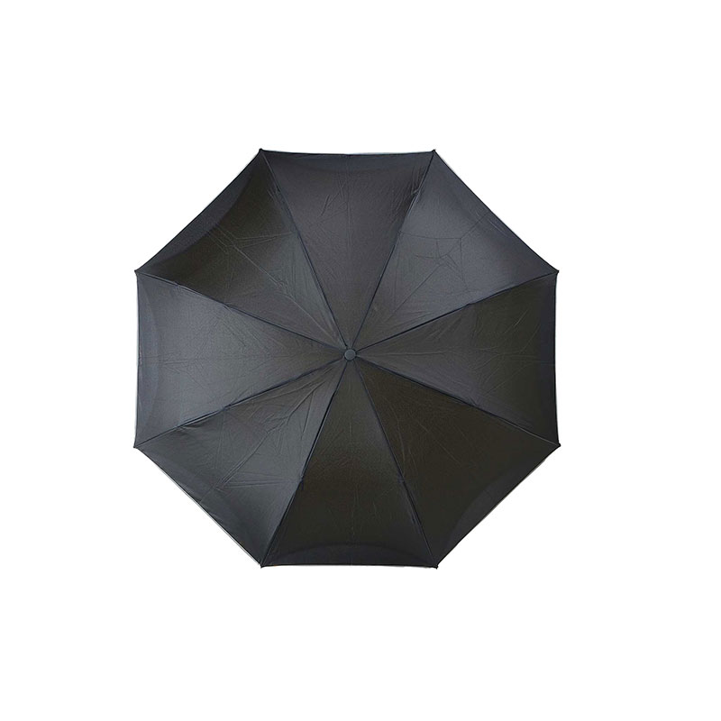 WECHSELHAFT, gelb (Regenschirm) in schwarz als Werbegeschenk (Abbildung 2)