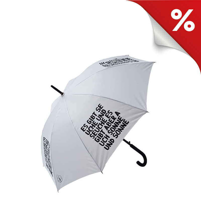 Regenschirm Uwe Lewitzky in weiß – Nr. 58138090