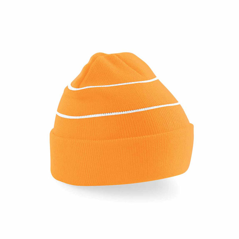 REFLEKTOR MÜTZE Unisex mit Aufschlag in floreszierend orange – Nr. 58330000_56