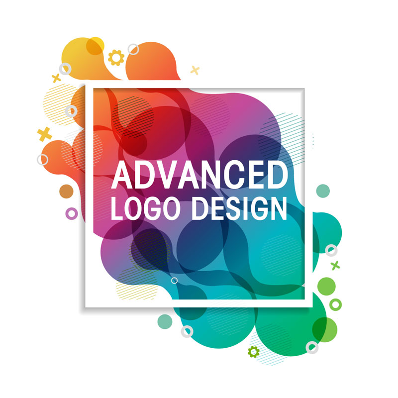 Logoentwicklung ADVANCED in mehrfarbig – Nr. 58D010010